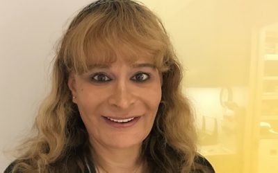 Gretchen Rachel Hammond first reported hat three Jewish women carrying rainbow flags emblazoned with Jewish stars were kicked out of the June 24 march. (Courtesy of Hammond)