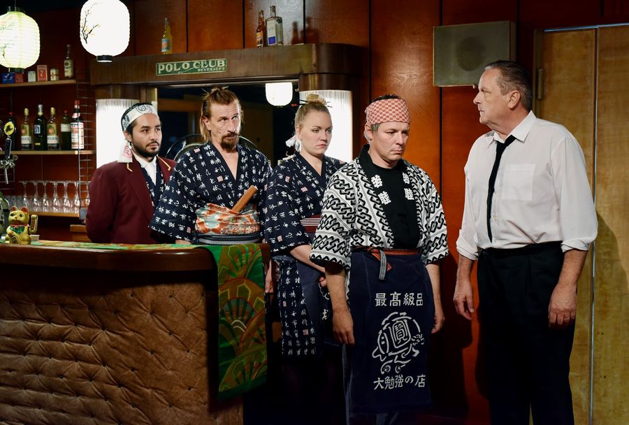 The quirky staff of 'xx' in Finnish film 'The Other Side of Hope' (Courtesy 'The Other Side of Hope')