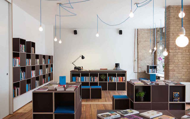 A view of the Topics bookstore in Berlin. (Topics) A view of the Topics bookstore in Berlin. (Topics)