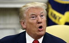US President Donald Trump speaks to the media after new White House Chief of Staff John Kelly was privately sworn in during a ceremony in the Oval Office, Monday, July 31, 2017, in Washington. (AP Photo/Evan Vucci)