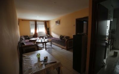 The Ripoll apartment of Younes Abouyaaqoub, one of the suspects of the Barcelona and Cambrils attacks, after police officers carried out a search linked to the deadly terror attack, August 19, 2017.(AFO Photo/Pau Barrena)