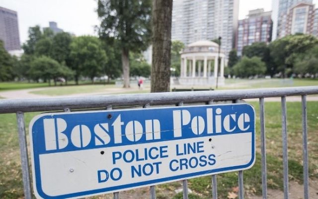 Barricades set up on the Boston Common where a 'Free Speech' rally is scheduled and a large rally against hate in solidarity with victims of Charlotestville will converge Saturday, on August 18, 2017 in Boston, Massachusetts. (Scott Eisen/Getty Images/AFP) Barricades set up on the Boston Common where a 'Free Speech' rally is scheduled and a large rally against hate in solidarity with victims of Charlotestville will converge Saturday, on August 18, 2017 in Boston, Massachusetts. (Scott Eisen/Getty Images/AFP)