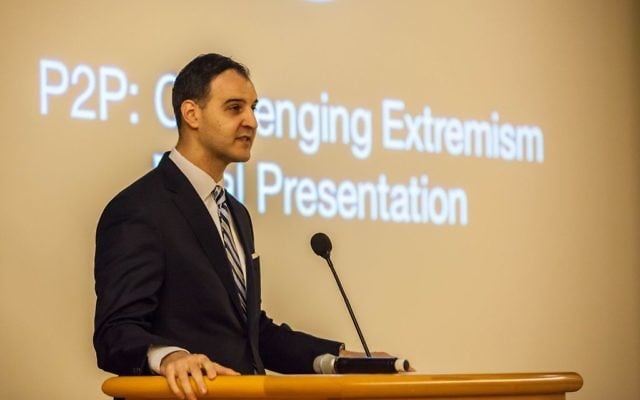 George Selim giving a talk in October 2016 (Department of State Bureau of Educational and Cultural Affairs) George Selim giving a talk in October 2016 (Department of State Bureau of Educational and Cultural Affairs)