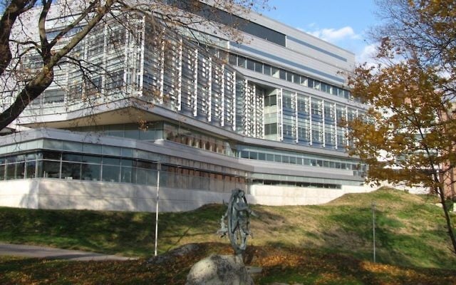 The Carl J. Shapiro Science Center at Brandeis University (Courtesy of Brandeis via JTA) The Carl J. Shapiro Science Center at Brandeis University (Courtesy of Brandeis via JTA)