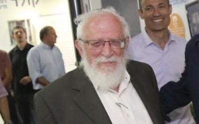 Rabbi Yisrael Rosen (Gershon Elinson/Flash90)