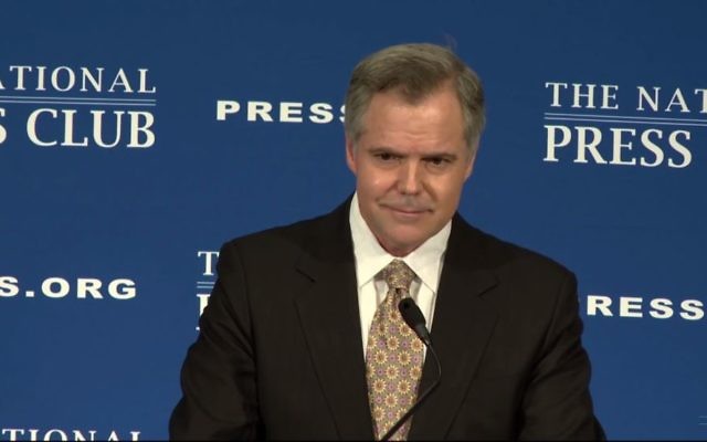 Screen capture from video of MGM Resorts International Chair James Murren speaking to The National Press Club, December 02, 2016. (YouTube/National Press Club Live) Screen capture from video of MGM Resorts International Chair James Murren speaking to The National Press Club, December 02, 2016. (YouTube/National Press Club Live)