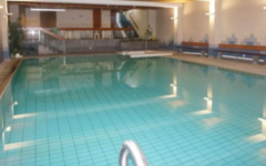 The pool at the Paradies Arosa hotel (Screenshot from Paradies Arosa/JTA)