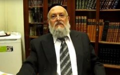 Barcelona chief Rabbi Meir Bar Hen. (Screen capture YouTube.com)