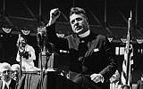 Father Charles Coughlin, known as 'the founder of hate radio,' a leading proponent of American anti-Semitism during the 1930s (Public domain)