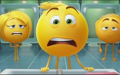 Screenshot from The Emoji Movie trailer.