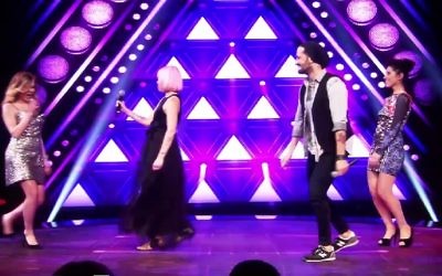 A screenshot from the Israeli TV show 'The Final Four.'  (Screenshot/Armoza Formats)