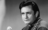 Johnny Cash on his television series, “The Johnny Cash Show,” circa 1968. (Hulton Archive/Getty Images, via JTA)