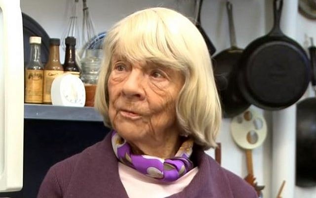 Judith Jones during an interview in her kitchen on October 21, 2013. (Screen capture/YouTube) Judith Jones during an interview in her kitchen on October 21, 2013. (Screen capture/YouTube)