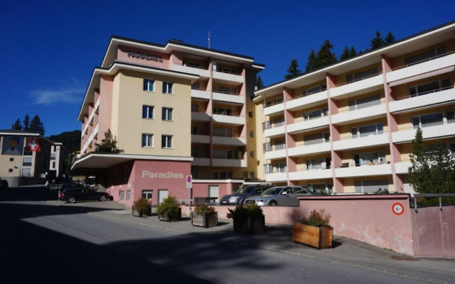The Paradise Apartments hotel in Arosa, near Zurich, Switzerland. (Courtesy of Paradise Apartments hotel via JTA)