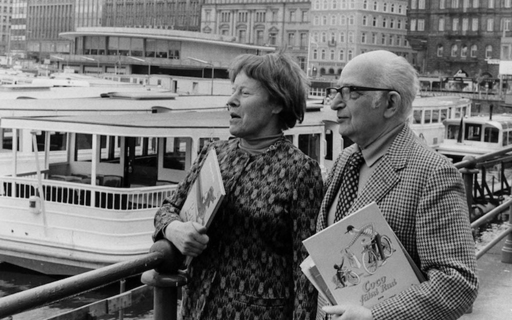 Margret and H. A. Rey in Hamburg, Germany, May, 1973. (Ullstein bild/Getty Images via JTA) Margret and H. A. Rey in Hamburg, Germany, May, 1973. (Ullstein bild/Getty Images via JTA)