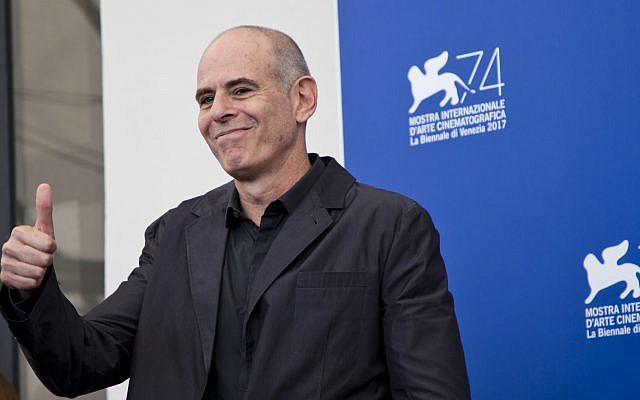 Samuel Maoz, the director of 'Foxtrot,' the film that swept the 2017 Ophir Awards, here at the Venice Film Festival ((AFP PHOTO / Tiziana FABI)