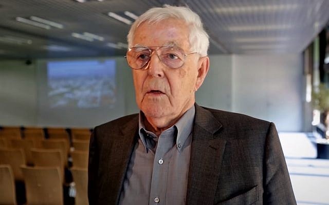 Screen capture from a video of architect Albert Speer Jr. (YouTube/ wissenschaftsjahr) Screen capture from a video of architect Albert Speer Jr. (YouTube/ wissenschaftsjahr)