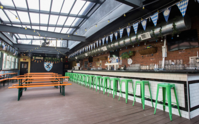 GatherDC is hosting a Yom Kippur event at the Sauf Haus Bier Hall & Garten in Washington. (Courtesy of Sauf Haus Bier Hall & Garten/via JTA)