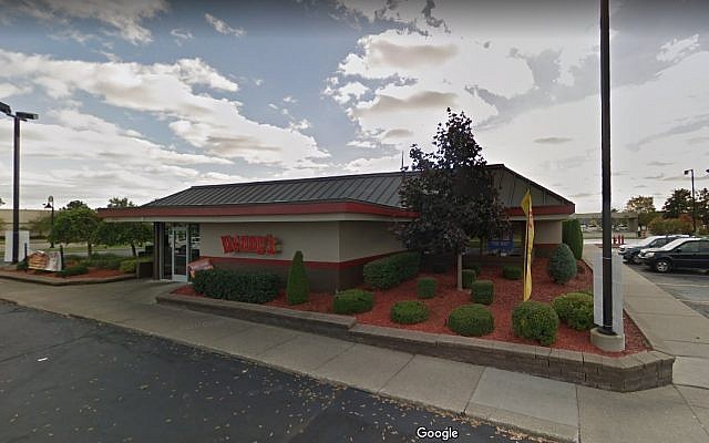 Screen capture of a Denny's restaurant in Sterling Heights, Michigan. (Google Maps)