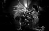Illustrative: Strippers perform on stage at a strip club in Tel Aviv on February 04, 2008. (Boaz Oppenheim/Flash90)