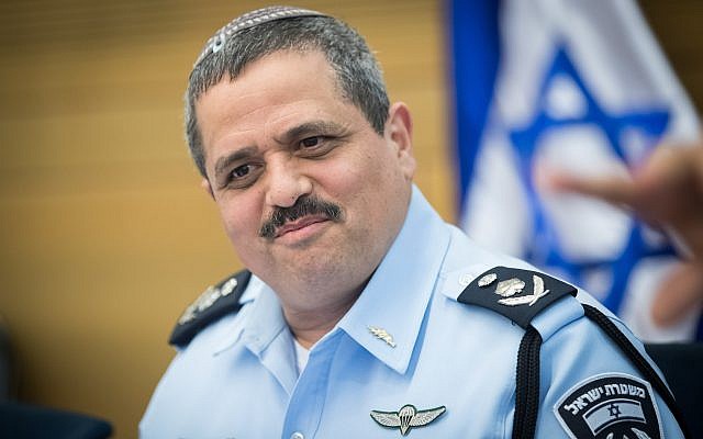 Police Commissioner Roni Alsheich attends Interior Affairs Committee meeting at the Knesset in Jerusalem, on July 11, 2017. (Yonatan Sindel/Flash90) Police Commissioner Roni Alsheich attends Interior Affairs Committee meeting at the Knesset in Jerusalem, on July 11, 2017. (Yonatan Sindel/Flash90)