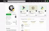 An example of a profile page on Fiverr (Courtesy)