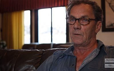 Screen capture from an interview with Israel-Arab film producer Mohammad Bakri. (YouTube/Stay Human The Reading Movie)