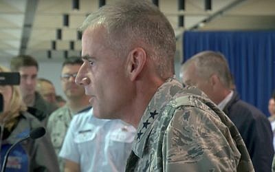 Head of the United States Air Force Academy Lieutenant General Jay Silveria (Screen capture: YouTube) Head of the United States Air Force Academy Lieutenant General Jay Silveria (Screen capture: YouTube)