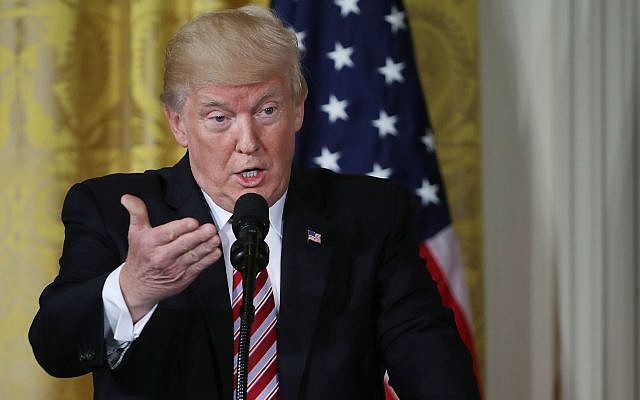 President Donald Trump has issued few apologies and asked for many in the past year. (Chip Somodevilla/Getty Images/via JTA)