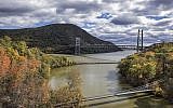 View of the Bear Mountain Bridge over Popolopen Creek feeding into the Hudson River. (John Greim/LightRocket via Getty Images)