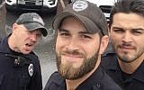 Michael Hamill and two other Florida police officers. (Gainesville Police Department /Facebook)