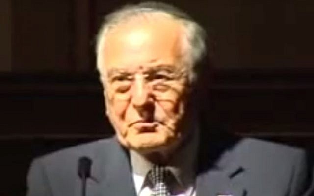Joshua O. Haberman. (Screen capture: YouTube)