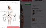 A screenshot of the Infime website, which allows users to find the best-fitting underwear and swimwear (Courtesy)