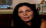 Tali Mizrachi, the teacher from southern Israel who resigned after parents threatened to keep their children from school because of her activities for refugees, the peace movement. (Channel 2 screenshot, September 7, 2017)