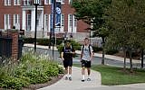 MEDFORD, MA - AUGUST 31: The Tufts University campus in Medford, MA is pictured on Aug. 31, 2017. (Photo by Jonathan Wiggs/The Boston Globe via Getty Images)