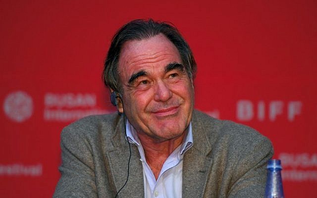 US director Oliver Stone smiles during a press conference of the New Currents Jury for the 22nd Busan International Film Festival (BIFF) at the Busan Cinema Center in Busan on October 13, 2017. (AFP PHOTO / JUNG Yeon-Je) US director Oliver Stone smiles during a press conference of the New Currents Jury for the 22nd Busan International Film Festival (BIFF) at the Busan Cinema Center in Busan on October 13, 2017. (AFP PHOTO / JUNG Yeon-Je)