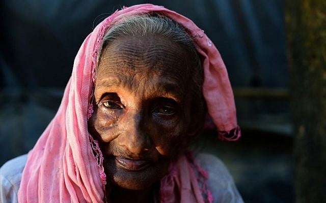 This picture taken on October 14, 2017 shows Rohingya refugee Hakim Zamal posing for a photo in Kutupalong refugee camp in Ukhia.(AFP Photo/Munir Uz Zaman) This picture taken on October 14, 2017 shows Rohingya refugee Hakim Zamal posing for a photo in Kutupalong refugee camp in Ukhia.(AFP Photo/Munir Uz Zaman)