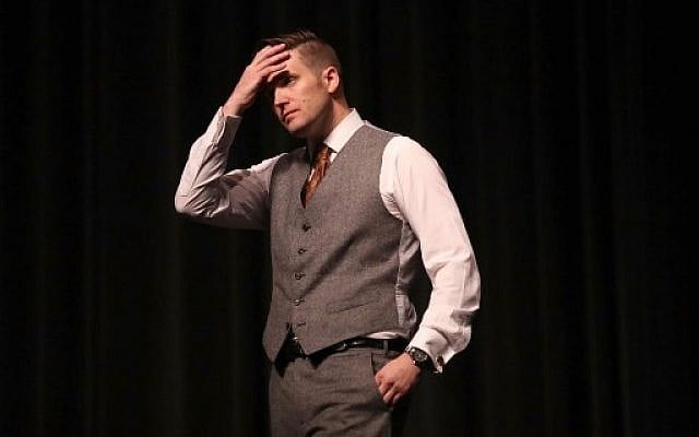 White nationalist Richard Spencer at the Curtis M. Phillips Center for the Performing Arts on October 19, 2017 in Gainesville, Florida. (Joe Raedle/Getty Images/AFP) White nationalist Richard Spencer at the Curtis M. Phillips Center for the Performing Arts on October 19, 2017 in Gainesville, Florida. (Joe Raedle/Getty Images/AFP)