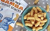 Trader Joe’s is now selling the popular Israeli snack Bamba. (Trader Joe’s via JTA)