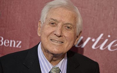 In this Jan. 4, 2014 file photo, Monty Hall arrives at the Palm Springs International Film Festival Awards Gala at the Palm Springs Convention Center in Palm Springs, California.
(Photo by Jordan Strauss/Invision/AP, File)