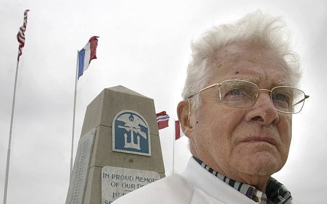 In this June 6, 2005, photo Don Malarkey, American veteran from the 101st airborne "Easy" Company," attends ceremonies to commemorate the Allied D-Day landings of World War II, on Utah Beach, northwestern France. (AP Photo/Franck Prevel) In this June 6, 2005, photo Don Malarkey, American veteran from the 101st airborne "Easy" Company," attends ceremonies to commemorate the Allied D-Day landings of World War II, on Utah Beach, northwestern France. (AP Photo/Franck Prevel)