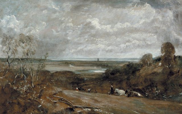 Illustrative: A handout image of the John Constable painting "Dedham from Langham," which was seized from the art collection of a Jewish woman by France’s pro-Nazi regime in World War II. (Pierre Bohrer/Musee des beaux-arts, La Chaux-de-Fonds via AP) Illustrative: A handout image of the John Constable painting "Dedham from Langham," which was seized from the art collection of a Jewish woman by France’s pro-Nazi regime in World War II. (Pierre Bohrer/Musee des beaux-arts, La Chaux-de-Fonds via AP)