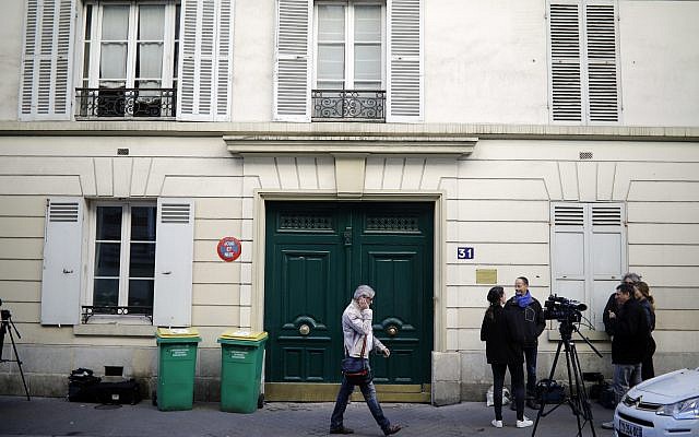 A Tuesday, Oct. 3, 2017 file photo showing the entrance of an apartment building where police found an explosive device. (AP/Kamil Zihnioglu) A Tuesday, Oct. 3, 2017 file photo showing the entrance of an apartment building where police found an explosive device. (AP/Kamil Zihnioglu)