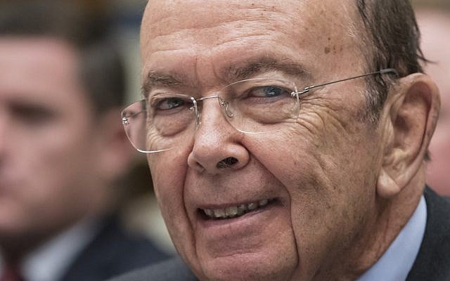 Commerce Secretary Wilbur Ross appears before the House Committee on Oversight and Government Reform on Capitol Hill in Washington, on October 12, 2017. (AP Photo/J. Scott Applewhite) Commerce Secretary Wilbur Ross appears before the House Committee on Oversight and Government Reform on Capitol Hill in Washington, on October 12, 2017. (AP Photo/J. Scott Applewhite)
