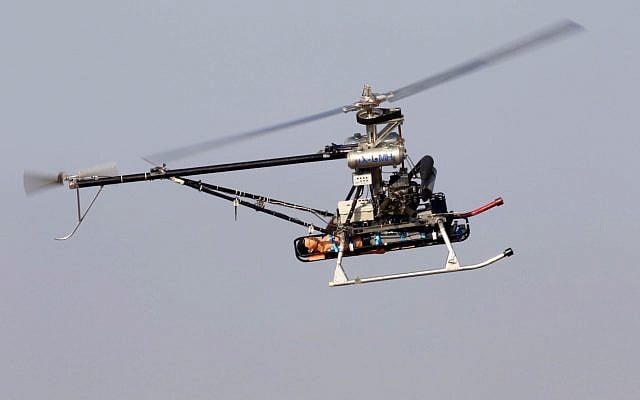 Israel Aerospace Industries' (IAI) Air Hopper is an unmanned vehicle that enables the evacuation of wounded soldiers (Courtesy) Israel Aerospace Industries' (IAI) Air Hopper is an unmanned vehicle that enables the evacuation of wounded soldiers (Courtesy)