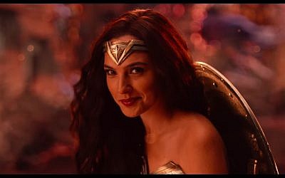 Wonder Woman (Gal Gadot) in the trailer for 'Justice League,' released on October 8, 2017. (Screen capture: YouTube)