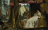 Antony and Cleopatra, by Lawrence Alma-Tadema (Public domain)