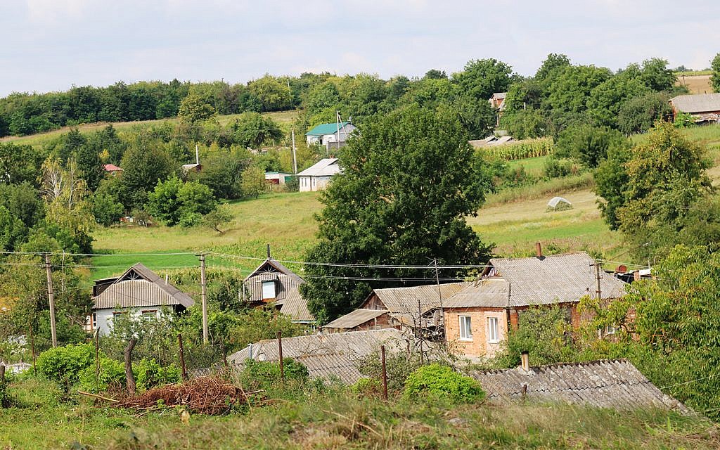 A view of Mezhibuzh, where Israel ben Eliezer, father of the Hassidic movement, spent the last 20 years of his life. (Shmuel Bar-Am)