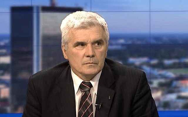 Tomasz Panfil, head of the Institute of National Remembrance in Lublin.(YouTube screenshot) Tomasz Panfil, head of the Institute of National Remembrance in Lublin.(YouTube screenshot)