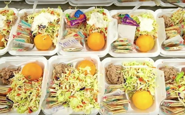 An illustrative photo of prison food. (Screen capture: YouTube) An illustrative photo of prison food. (Screen capture: YouTube)